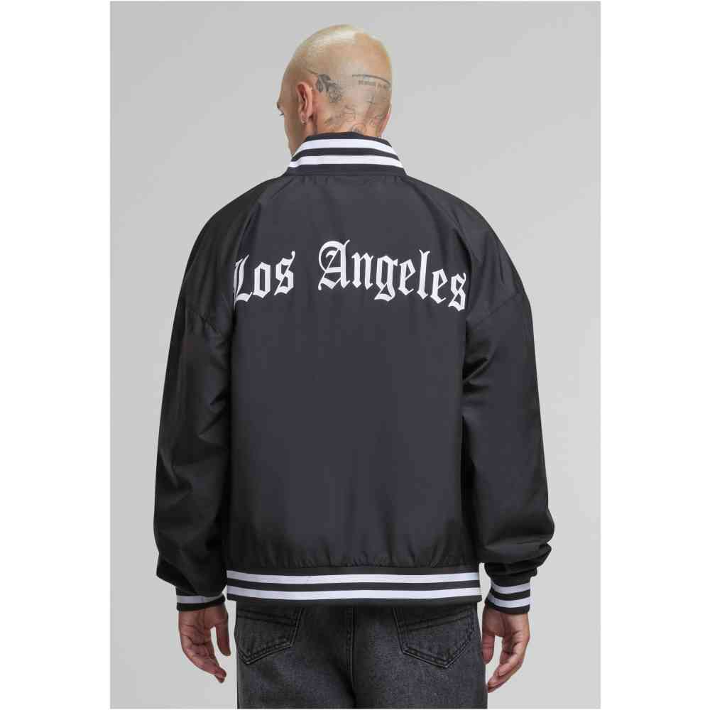 Mister Tee - Los Angeles Arc Light College jacket - Zwart